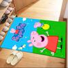 Peppa Pig Garden Adventure Square rugs are a great choice for living rooms, bedrooms, home décor, and as gifts.