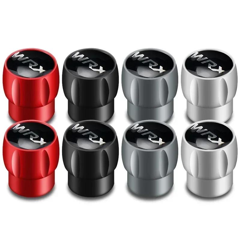 4PCS Car Tire Valve Caps Wheel Stem Air Covers Decoration for Subaru STI XV WRC WRX BRZ FORESTER IMPREZA LEGACY OUTBACK Y17