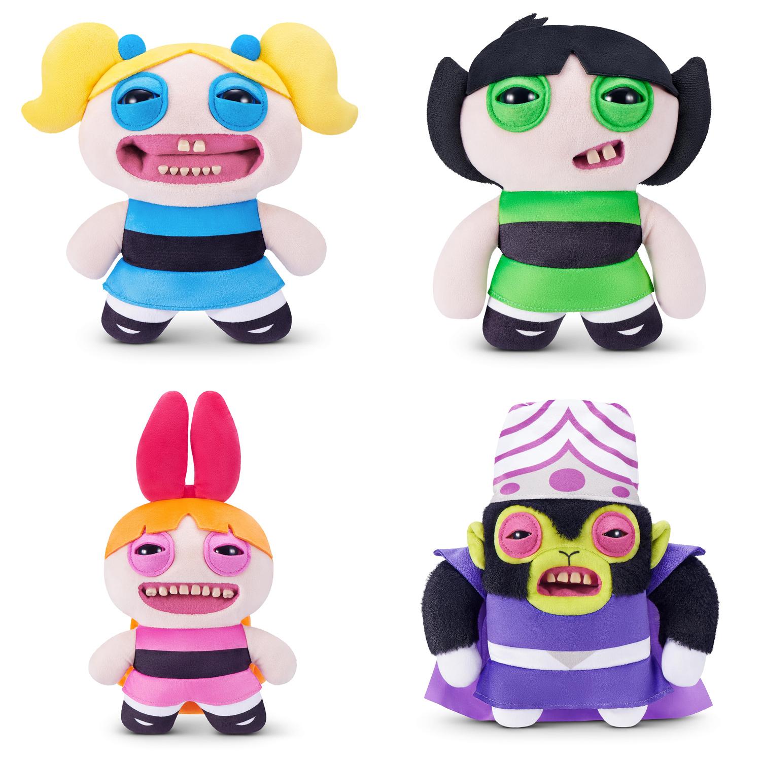 Fuggler Girls Powerpuff 9-Inch Plush Toy By Zuru – Funny Ugly Monster Stuffed Animal With Human-Like Teeth