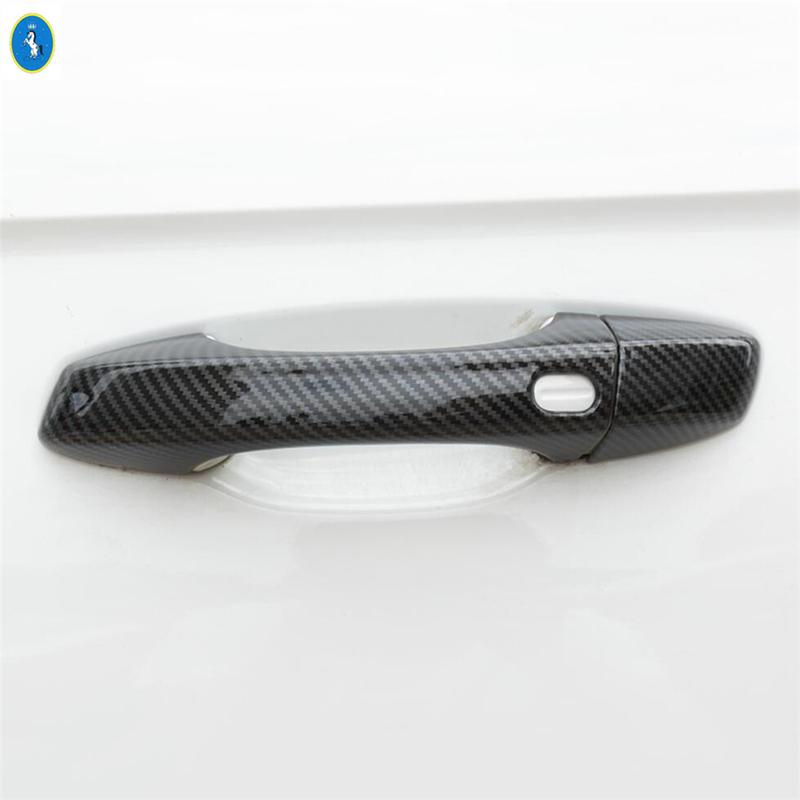 ABS Auto Door Pull Doorknob Handle / Rearview Mirror Cap Cover Trim For VW Volkswagen Atlas / Teramont 2017 - Accessories