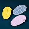 Flexible Silicone Resin Mold for Dish Epoxy Abstract Face Shaped Tray Making Mould Creative Storage Plate Mould