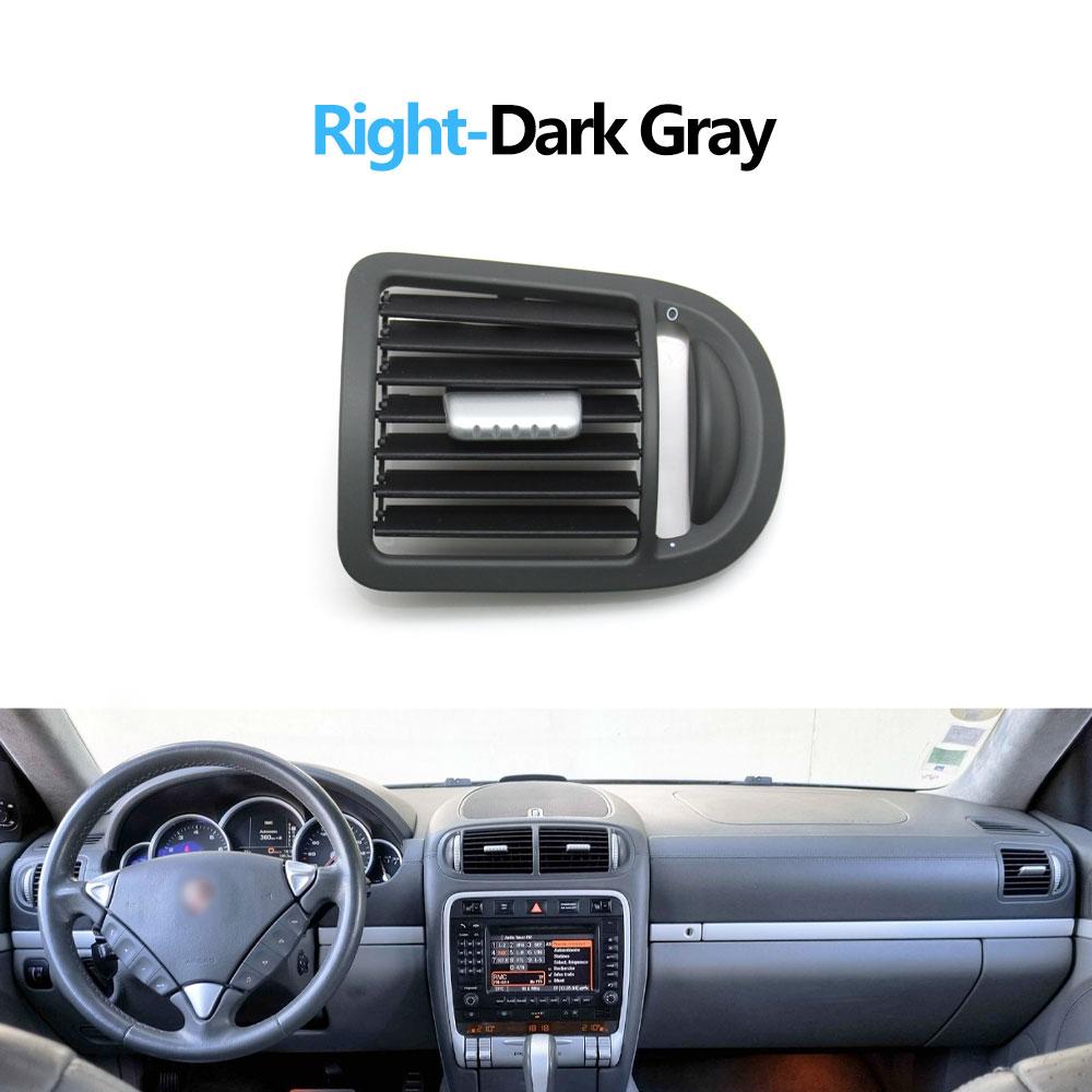 LHD RHD Car Front Dashboard Left Right Center Air Vent Grille AC Vent Oulet Cover Panel For Porsche Cayenne 955 9PA 2003-2009