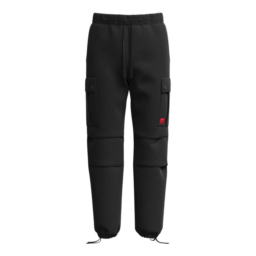 Hugo Mens Ripstop Relaxed Fit Cargo Trousers