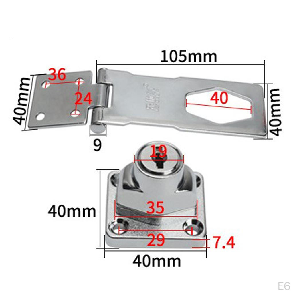 Door Lock Security With Key Set