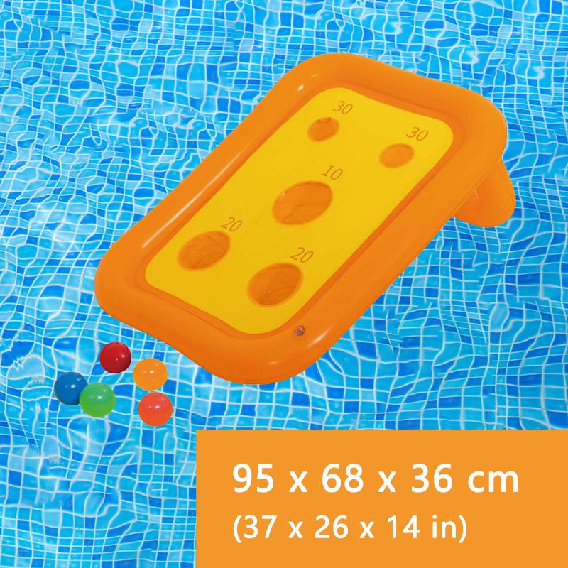 Piscină de Vară Jucării Gonflabile Jocuri cu Apă Plutitoare Volleybal Fotbal Joc de Aruncare Inele Accesorii Piscină Petrecere pe Plajă Jocuri Sportive