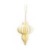 Solid Color Christmas Tree Pendant Paper Christmas Tree Decoration  Home