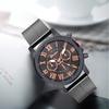 Luxury Watches Quartz Watch Stainless Steel Dial Casual Bracele Watch 