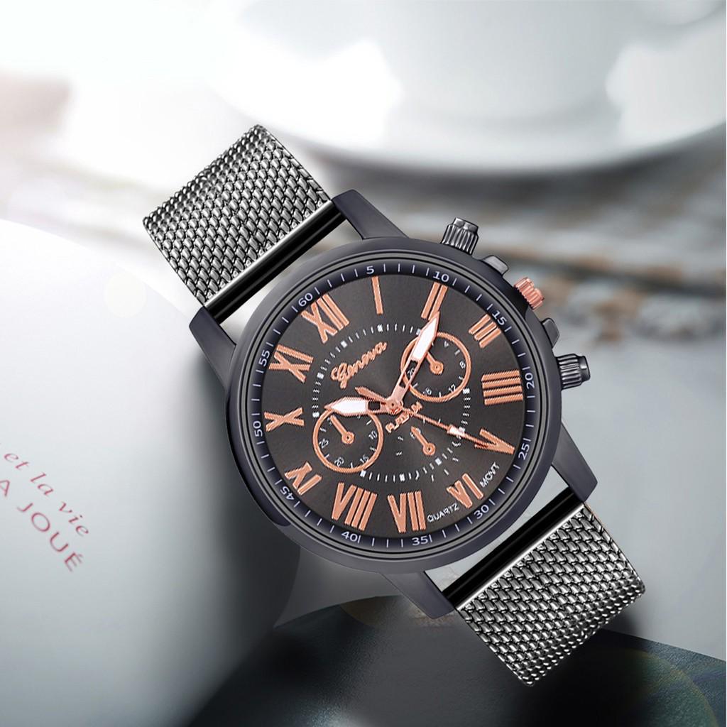 Luxury Watches Quartz Watch Stainless Steel Dial Casual Bracele Watch 