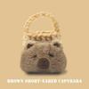 Child's Cartoon Hand-Knitted Plush Coin Purse & Bluetooth Earphone Case