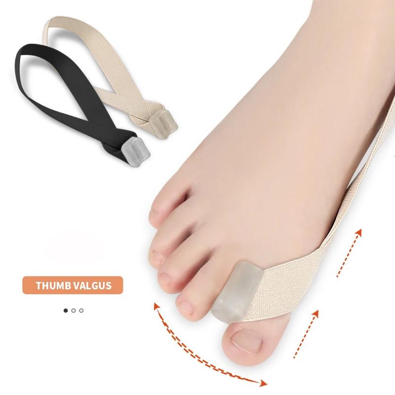 1Pcs Hallux Valgus Corrector Thumb Toe Separator Tension Strap Pain Relief Toe Finger Separator Toe Splint Straightener Tool