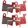High Copper Brake Pads Metal 2pairs Electric Bicycle