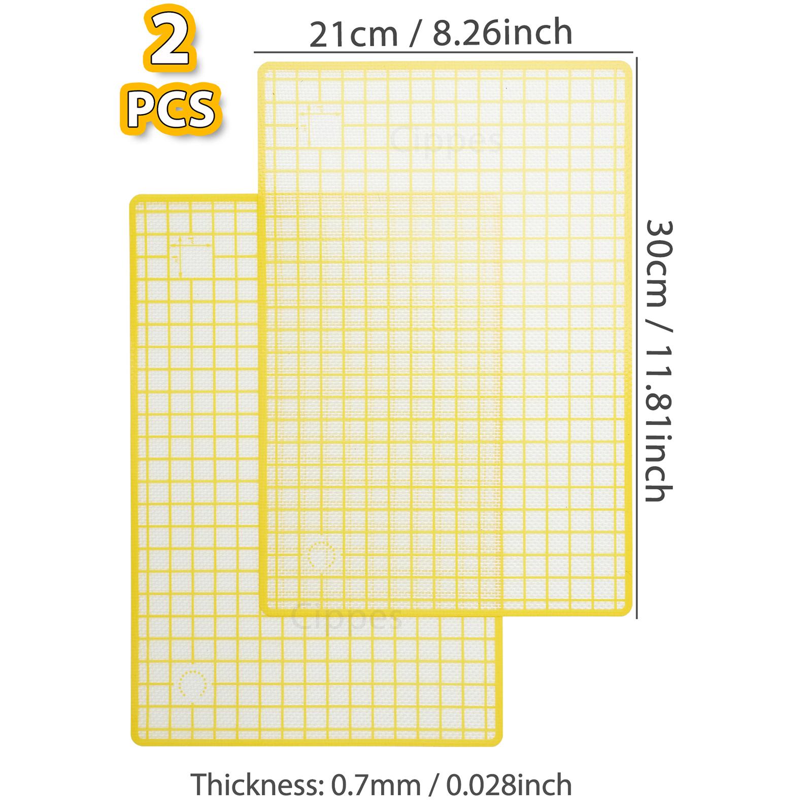 

Silicone Baking Mat with Grid, Reusable Non Stick Heat Resistant Oven Liner Sheet Mat, Bakeware for Cookie, Macaron, Bread, Cake