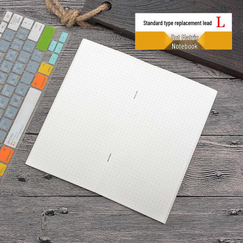 A5 Travel Planner Refill: Dot Grid Passport-Size Monthly Notebook Pages