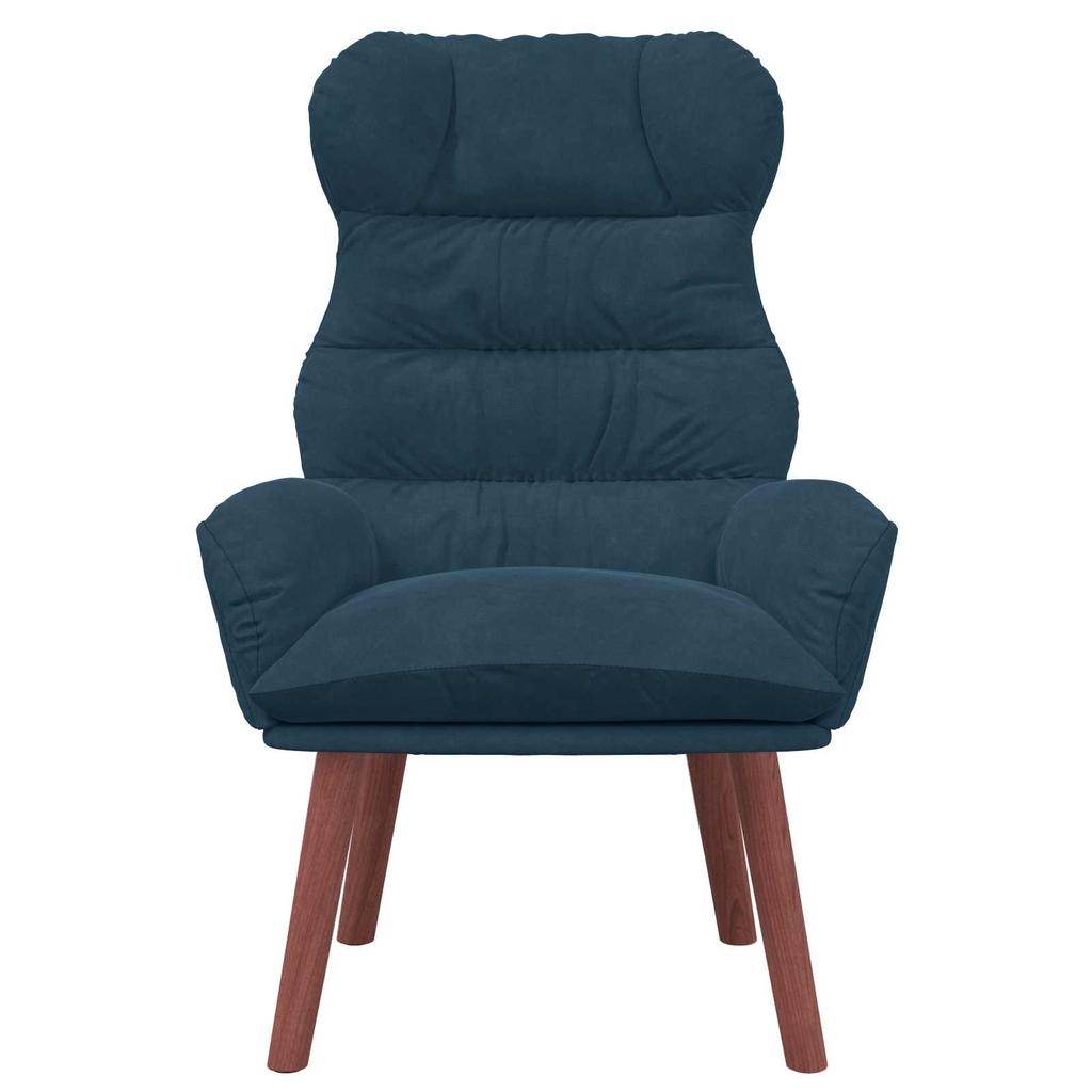 Armchair Blue 69 X 74 X 93 Cm Velvet