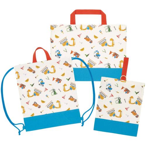 Skater Children's Tote Bag, Lesson Bag, For Kindergarten, School, Cram School, Lessons, Snap Button Included, Name Tag Included, Width 40 X Height 30c