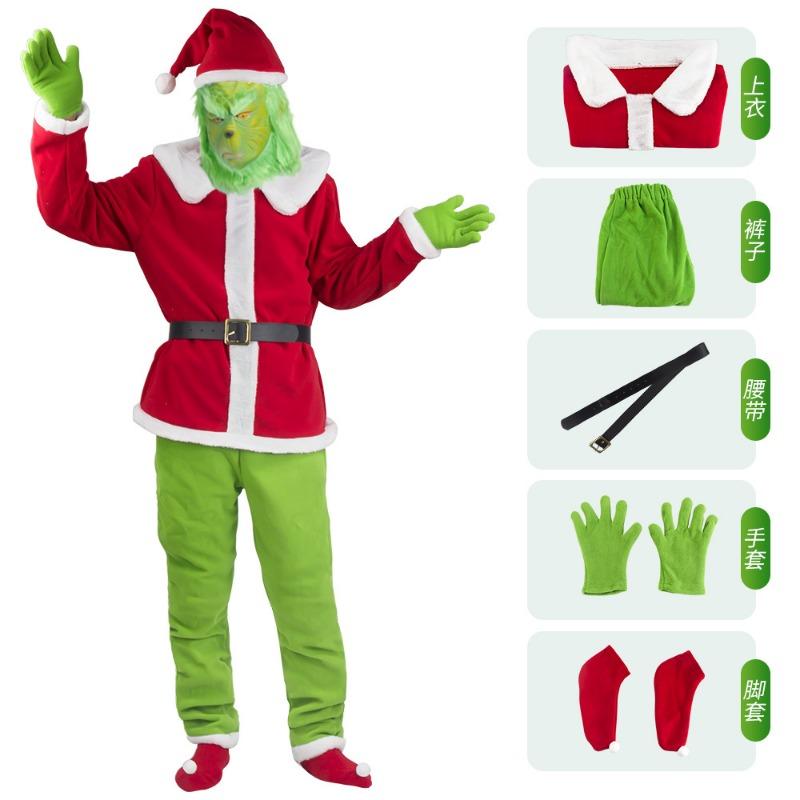 Christmas clothes, The Grinch, The Grinch, party costumes.