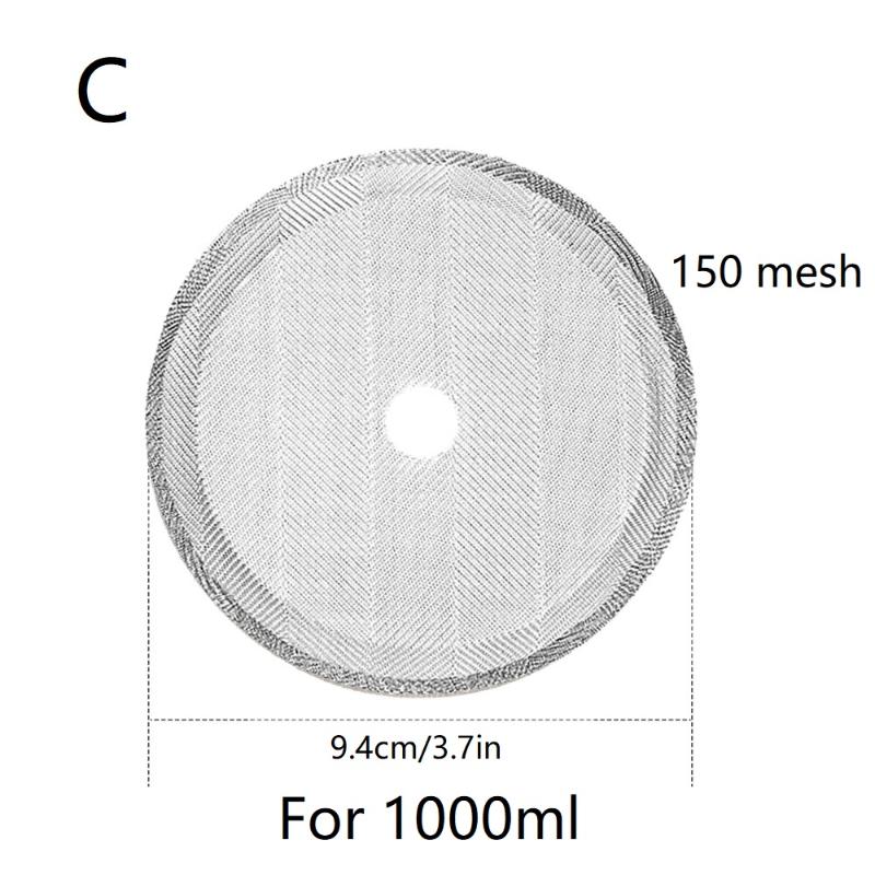 Stainless Steel French Press Filter Screens Reusable Fine Mesh For Home Coffee Brewing