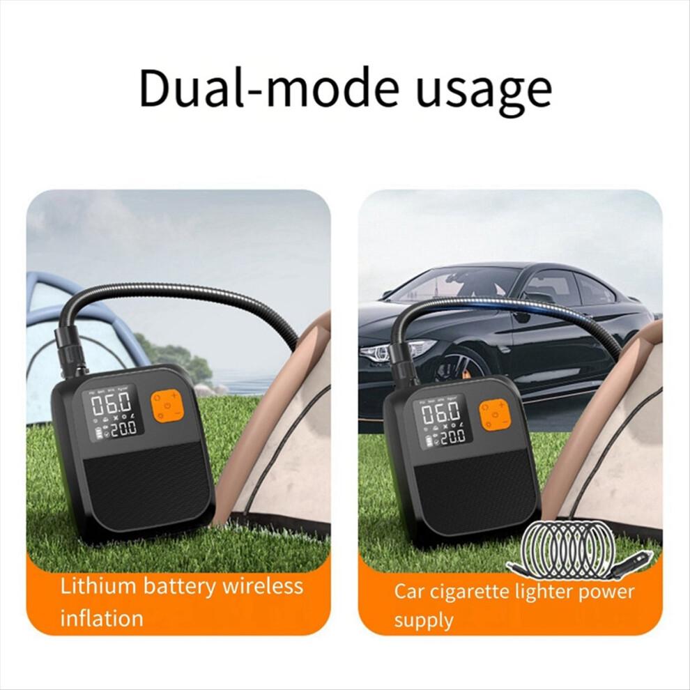 8000mAh Wireless Electric Air Pump LED Lighting Compressor Sup Inflatable for Car Surfing Paddle Board Boat