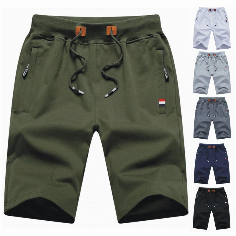 Herren Baumwolle Sommer Freizeit Strick Sportshorts - Leicht, Elastisch, Große Größen verfügbar