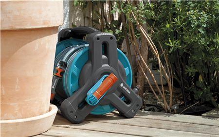 GARDENA Classic 50 Garden Hose Reel 20m 13mm Black/Green