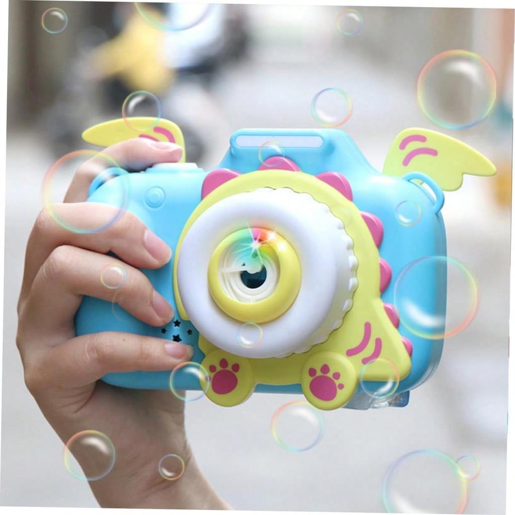 Cartoon Camera Bubble Machine Toy, Automatic Bubble Blower For Boys And Girls, Suitable For Outdoor Play, Birthday Gifts