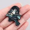 Anime Emaliowany Pin Broszki Nezuko dla Kobiet Przypinki do Klapy Odznaki na Plecak Akcesoria Cosplay Biżuteria Modowa Zabawki Prezent