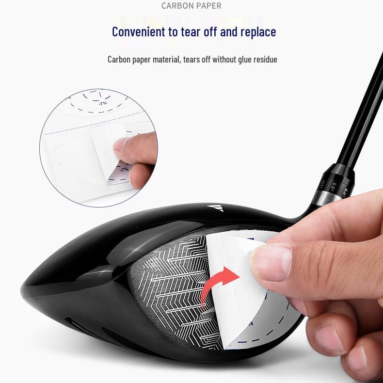 New PGM Golf Club Impact Paper: 6 Wood Sheets + 6 Iron Sheets to Analyze Impact Points and Ball Hitting Tendency.