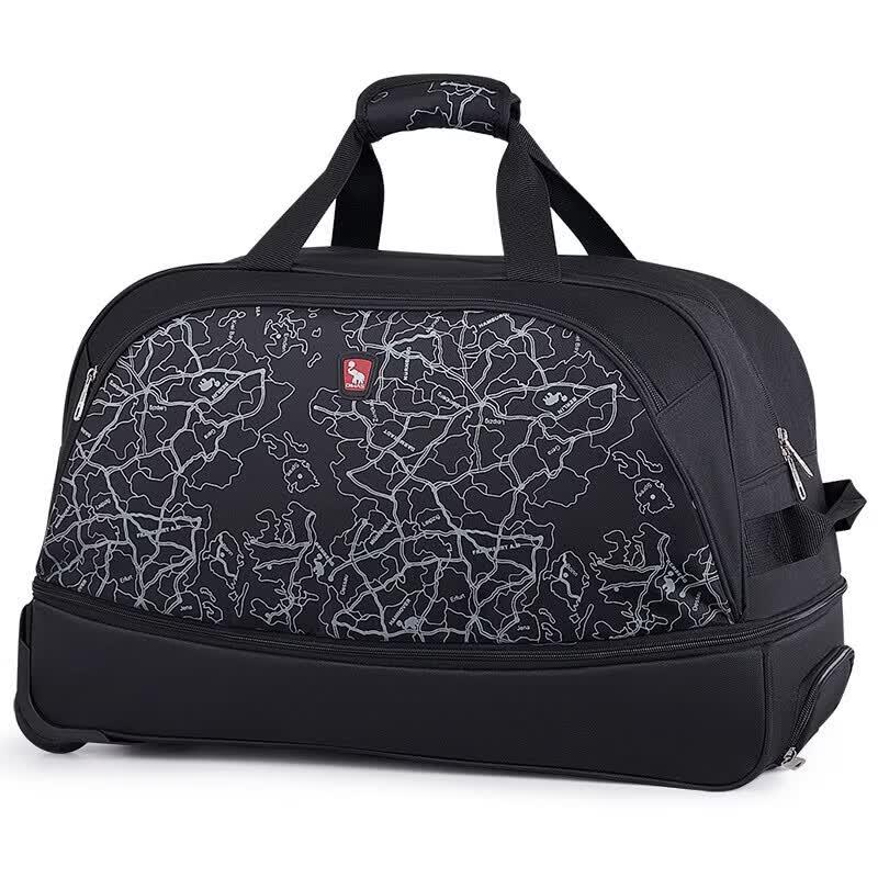 OIWAS OCL8019 Foldable Rolling Travel Duffel