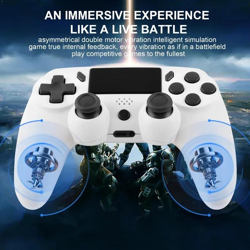 Best seller Wireless Gamepad With 6-axis Gyroscope PC Joystick touchpad Dual Vibration For PS5 PS4 PC Multi-function Controller