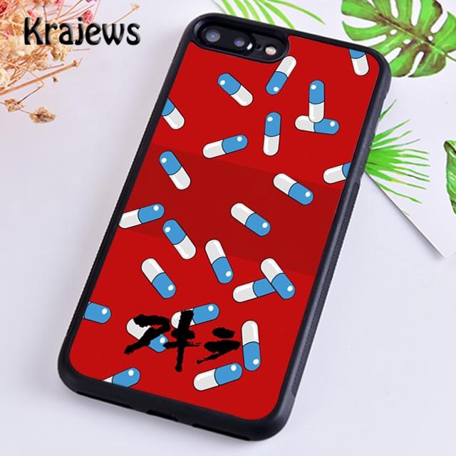 Чехол для телефона Krajews Anime Movie Akira Kaneda для iPhone 14 5 6s 7 8 plus X XR XS 11 12 13 pro max Samsung S21 S22ultra Plus
