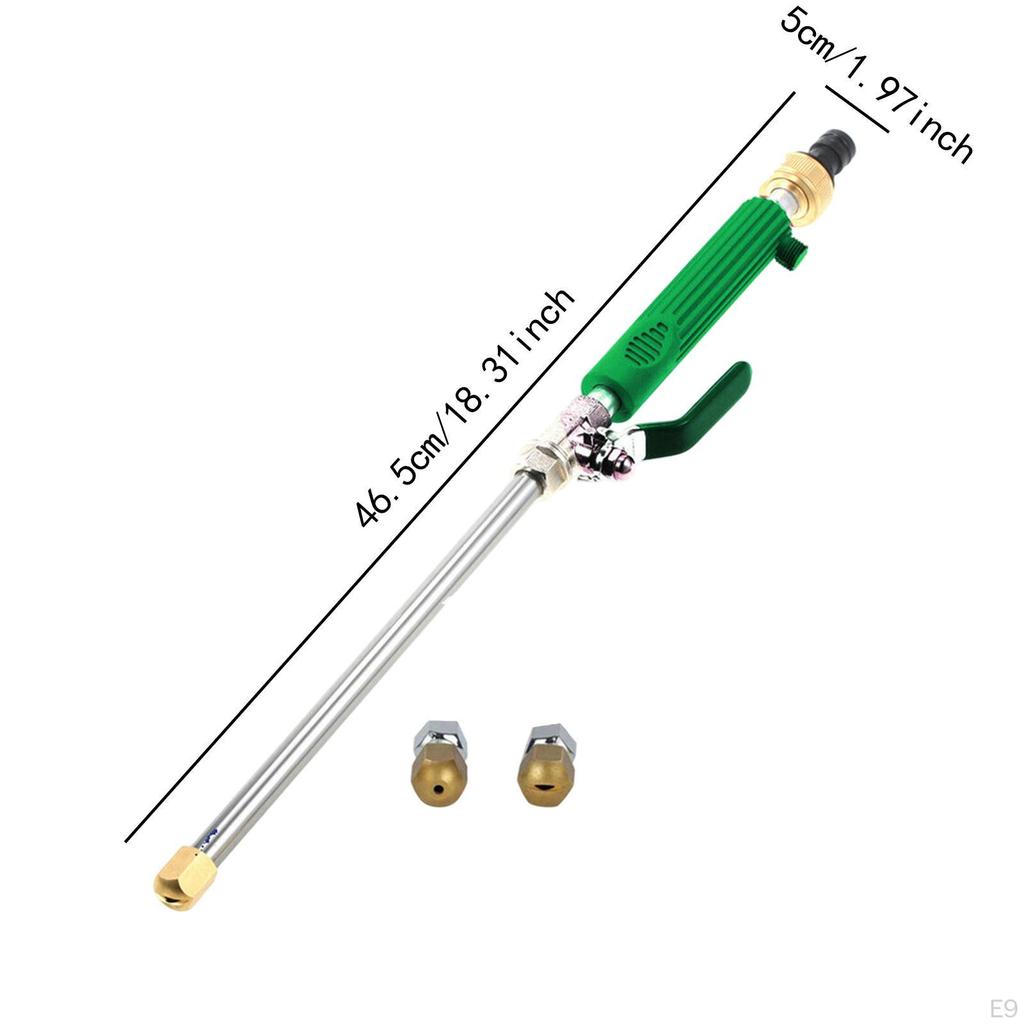 High Pressure Washer Extension Rod Accessories Home Use Easy To Install Fan Sprays Tip