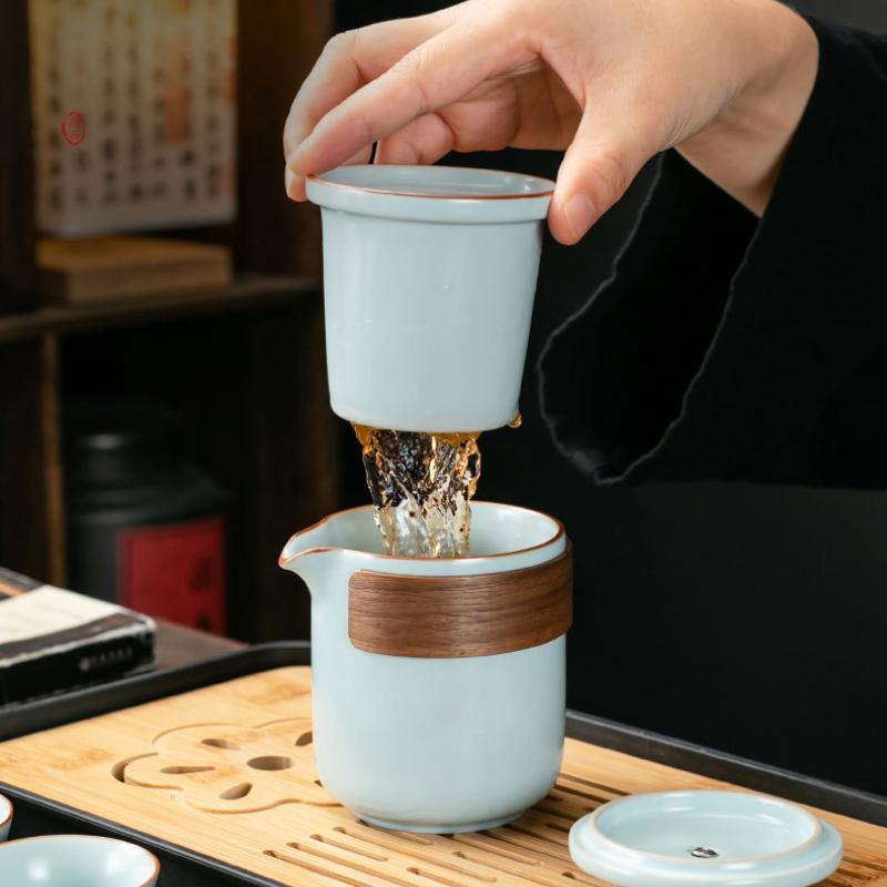 Outdoor Portable Travel Tea Set Tea Set Kung Fu Tea Set Black Tea Green Tea Special Tea Set