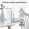 Baldr 4.9" Smart Digital Thermometer Hygrometer Weather Station Alarm Clock Comfort Tips Frosting Point Wireless Forecast Sensor