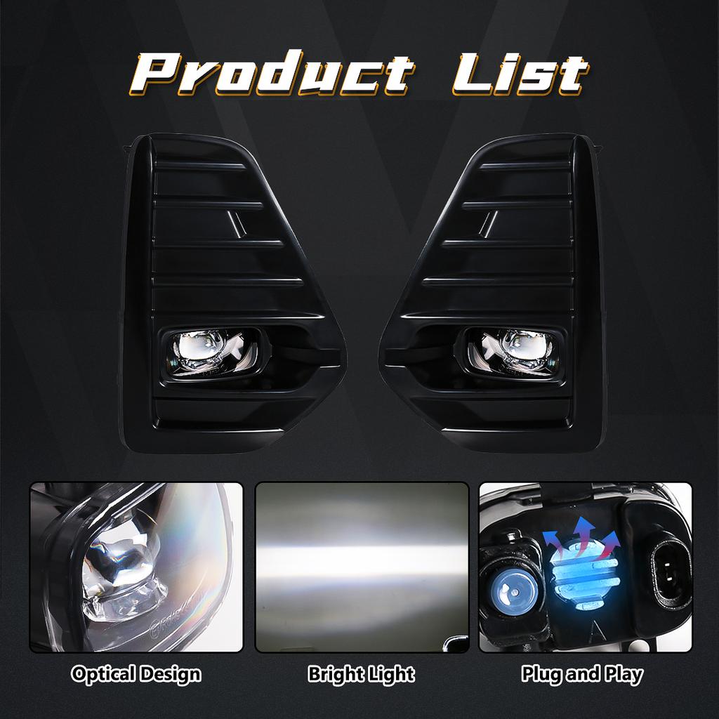 Für Nissan Kicks 2025 2025 Nebelscheinwerfer LED-Kit Frontstoßstange Scheinwerfer Tagfahrlichter DRL Auto-Taglichter Autozubehör