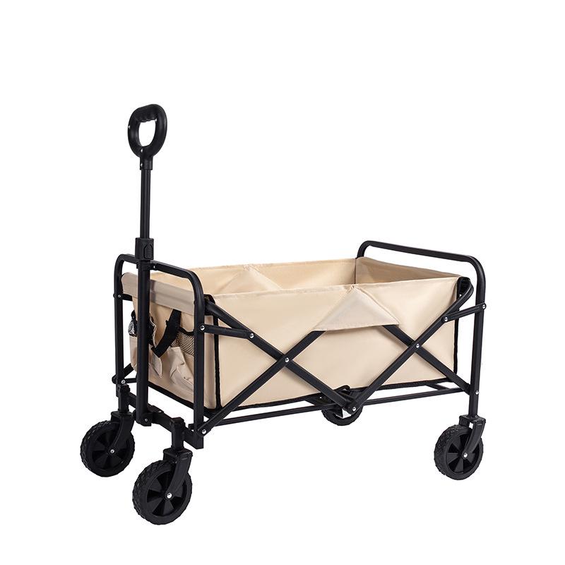 Portable Foldable Outdoor Camping and Shopping Cart with Large Capacity