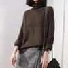 Women's Sweater Turtleneck Trending Sweater New Fashion Top Autumn and Winter Korean Pullover Women's Pullover Knitwear