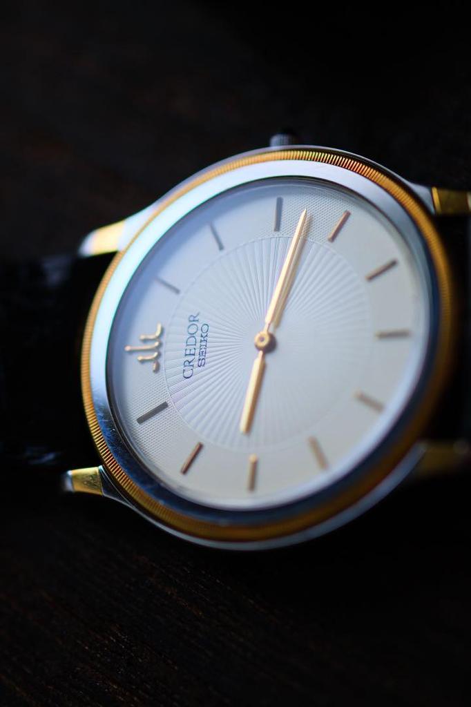 [USED] Seiko Credor 5A74-2000 Quartz SS/18KT
