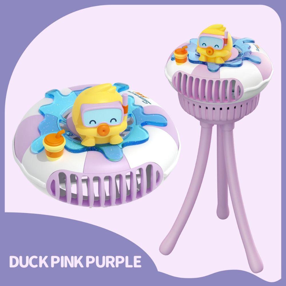 Octopus Portable Baby Stroller Fan USB Rechargeable Handheld Electric Fan Outdoor Small Fan  Home