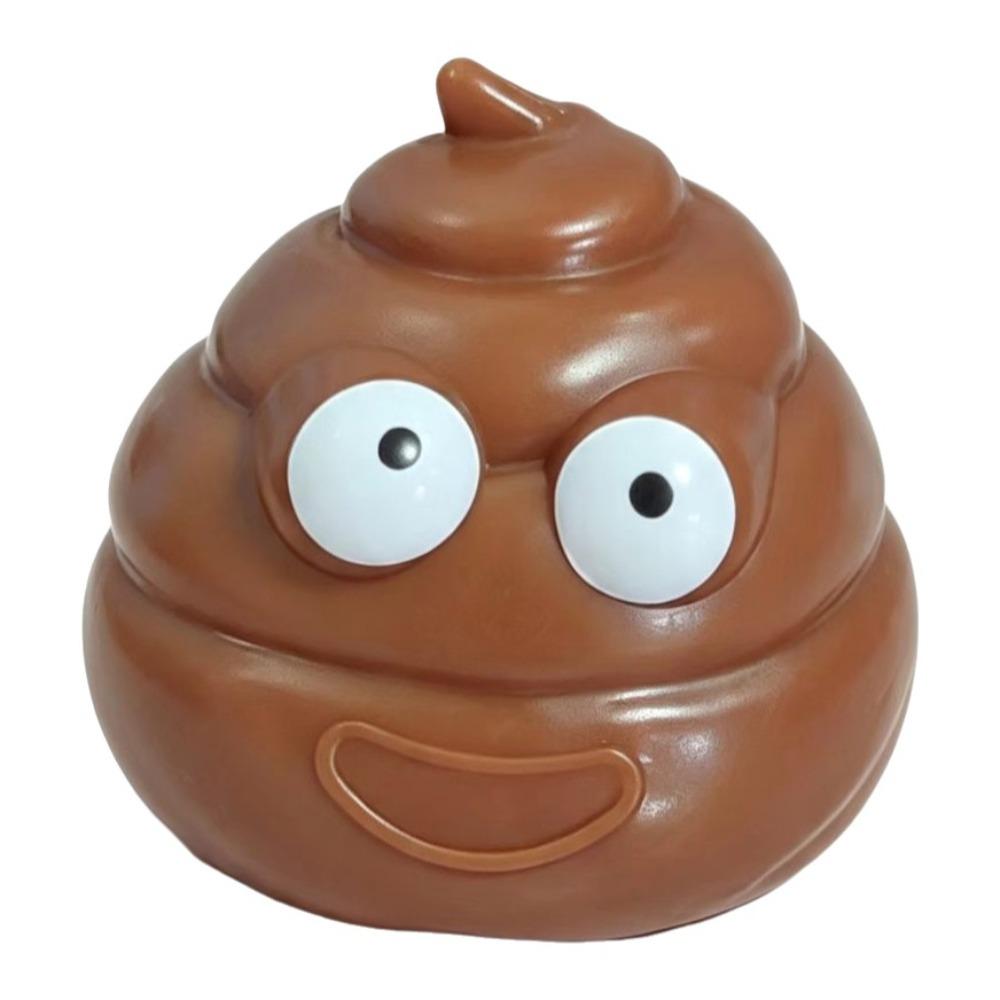 Crunchy Fake Poop Squeeze Toys Sound Effects Prank Toys Novelty TPR Fidget Toy  Joke Props
