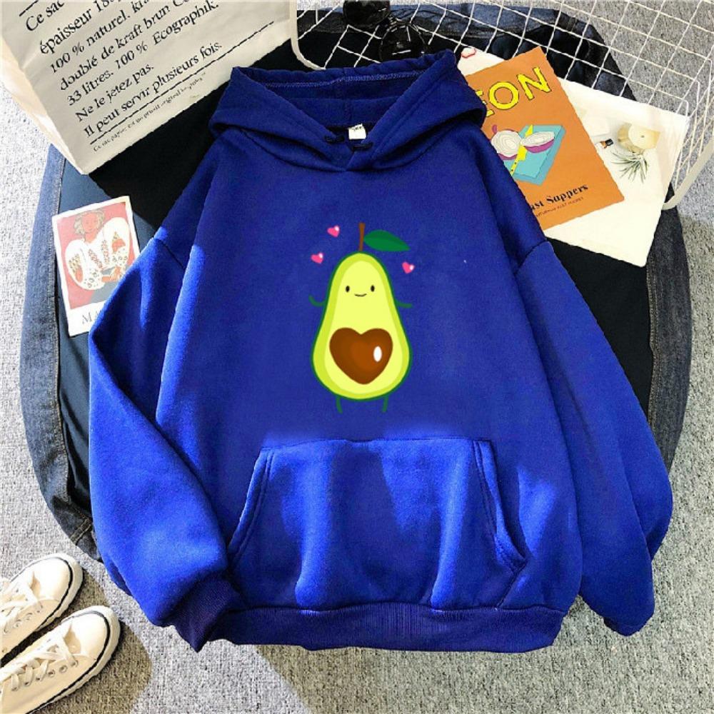 Autumn and winter new women's casual style versatile printing style pattern hooded sweater jacket