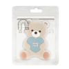 Love My Lil Teething 3 Months and Silicone Teething Soothes Itchy Baby Toy, Up, Toy, Chewable, Gums, BPA-Free, Gift, LT-BE-BL (Bear Blue)