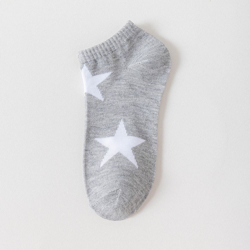 10Pairs Summer Boat Socks Breathable Invisible Socks Casual Y2K Star Short Socks  Girl