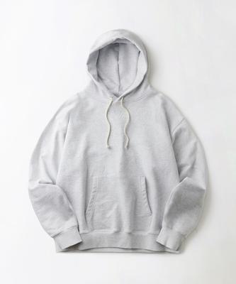 Authentic Comfort Hood Sweat_1%Melange Gray