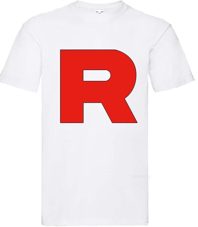 

mens funny film movie cartoon meme Japanese t shirt for team rocket Anime fans 3XL