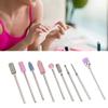 9Pcs Emery Nail Drill Bits Set Polishing Tools Grinding Head for Manicure Drills Machine