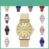 Fashionable Unisex Quartz Wristwatch Couple Watch With Decorative Features Model 28035 Mesh Strap