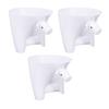 3PCS Flour Funnel Fit for Artisan KSM150 4.5 5 Qt Tilt Head Mixer Anti Splashing Flour Pouring Funnel Dishwasher Safe