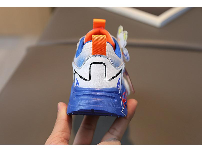 Pantofi sport pentru copii cu desene animate Ultraman, plasă luminoasă - Pantofi sport respirabili de vară unisex 2023
