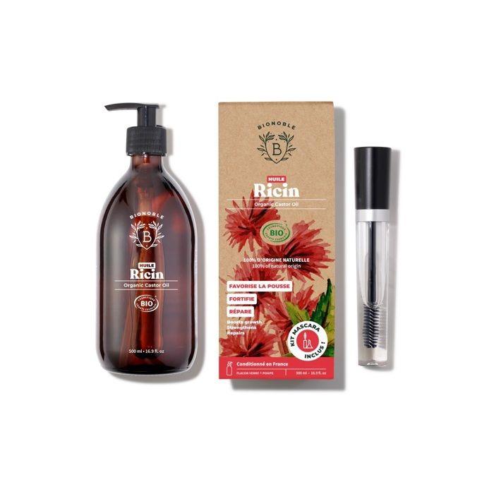 BIONOBLE HUILE VÉGÉTALE Huile De Ricin Bio 500 Ml