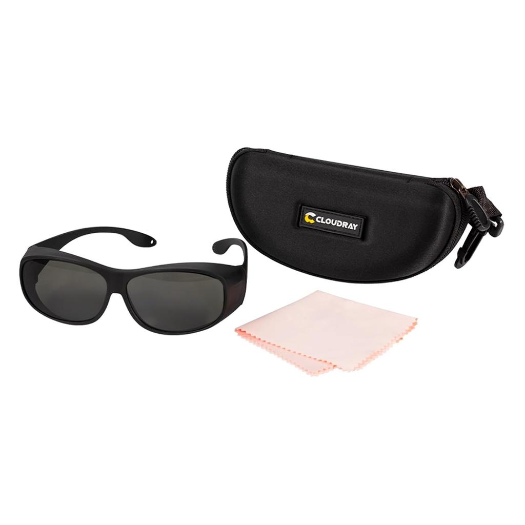 Cloudray CO2 Laser Safety Glasses,Safety Goggles,10600nm Laser Safety Goggles,Laser Eye Protection Od 6+ Glasses Professional Goggles for CO2 Laser